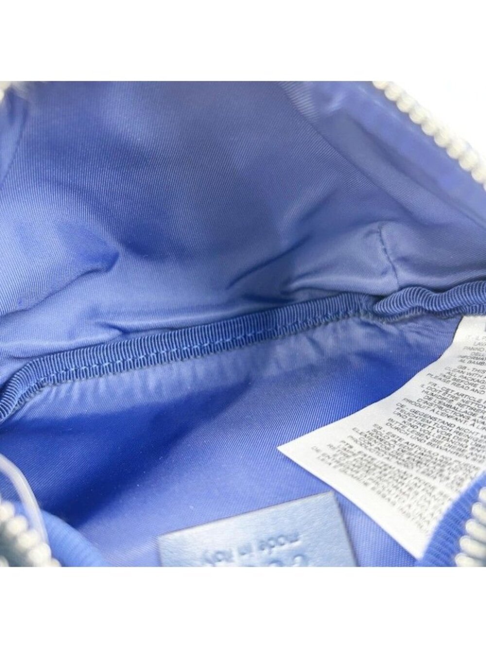 Gucci Waist Bag Children's Blue Canvas Star Gglogo - Picture 7 of 8